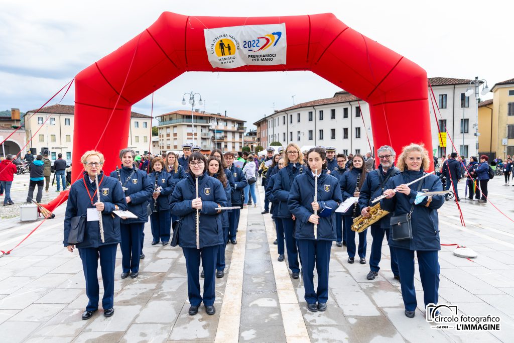 Foto: 1 Maggio – apertura della marcia “Prendiamoci per mano” della lega Handicap