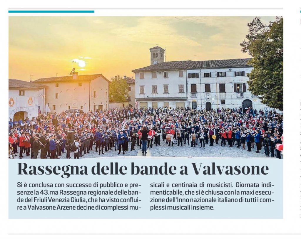 Foto: 15 Settembre – Rassegna bandistica
