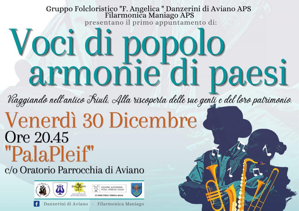 Foto: Venerdì 30 Dicembre Concerto con Gruppo Folcloristico “F. Angelica” Danzerini di Aviano