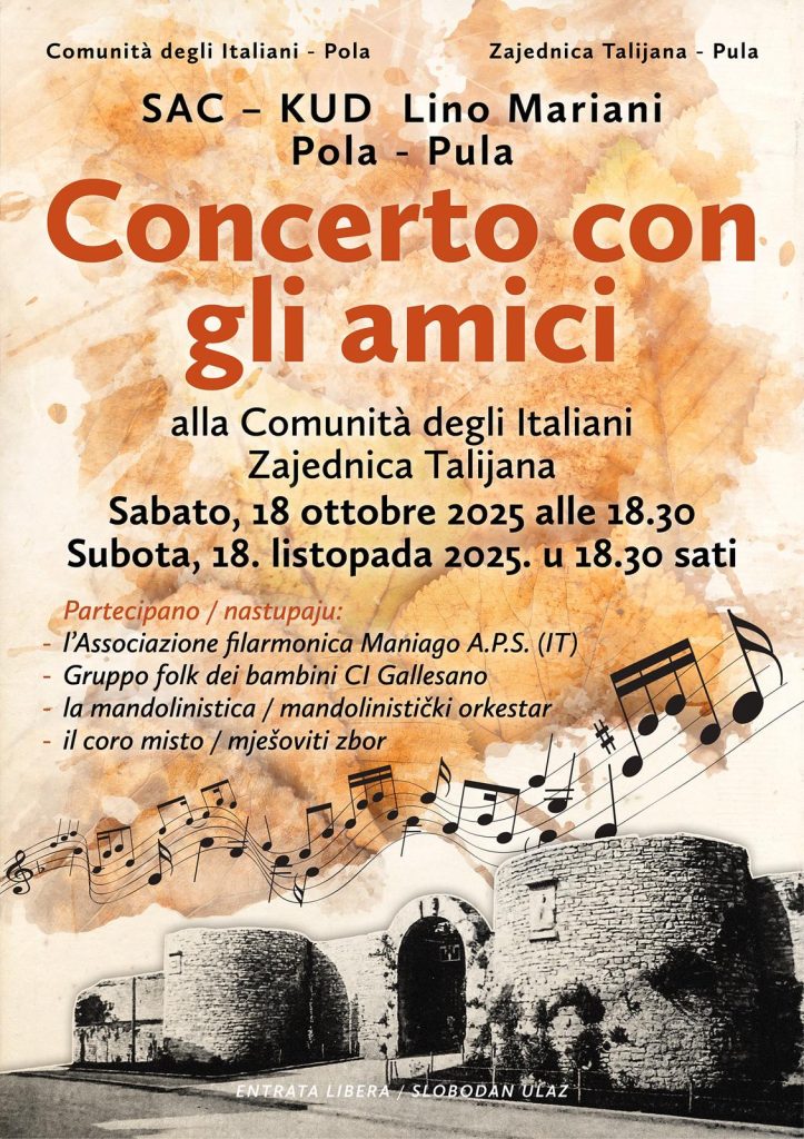 Foto: 18-10 Ottobre gita e concerto con il coro “Lino Mariani” Pola Croazia