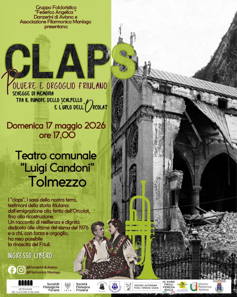 Foto: 17 Maggio – “Claps” – Teatro Comunale “Luigi Candoni” – Tolmezzo